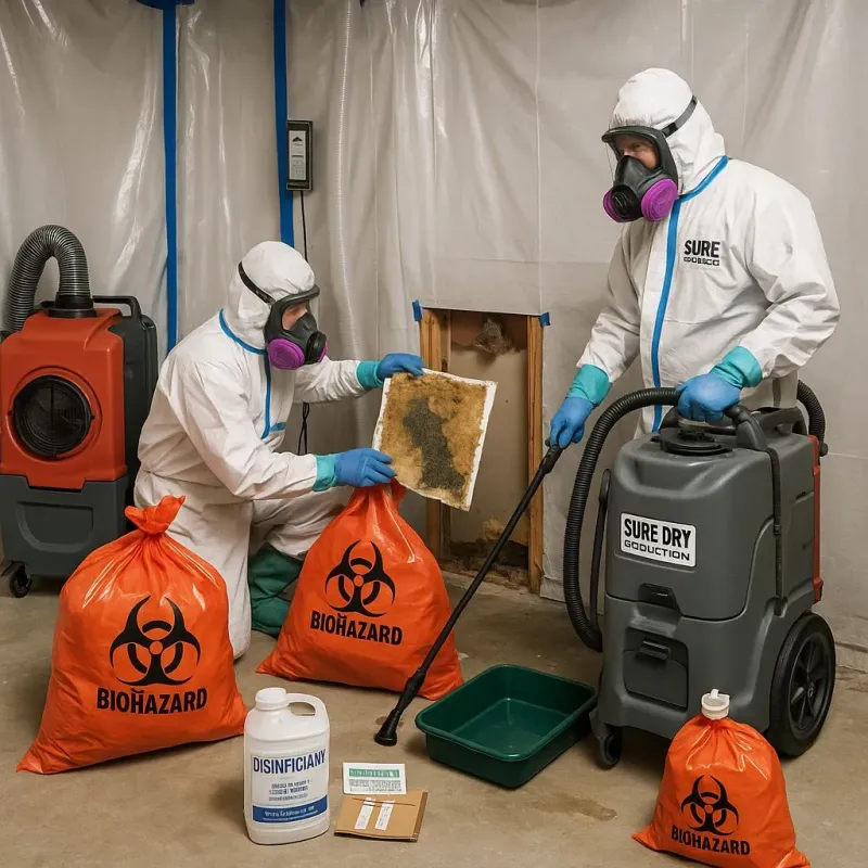 Contaminated Water Handling Protocols process in Sequoyah County, OK