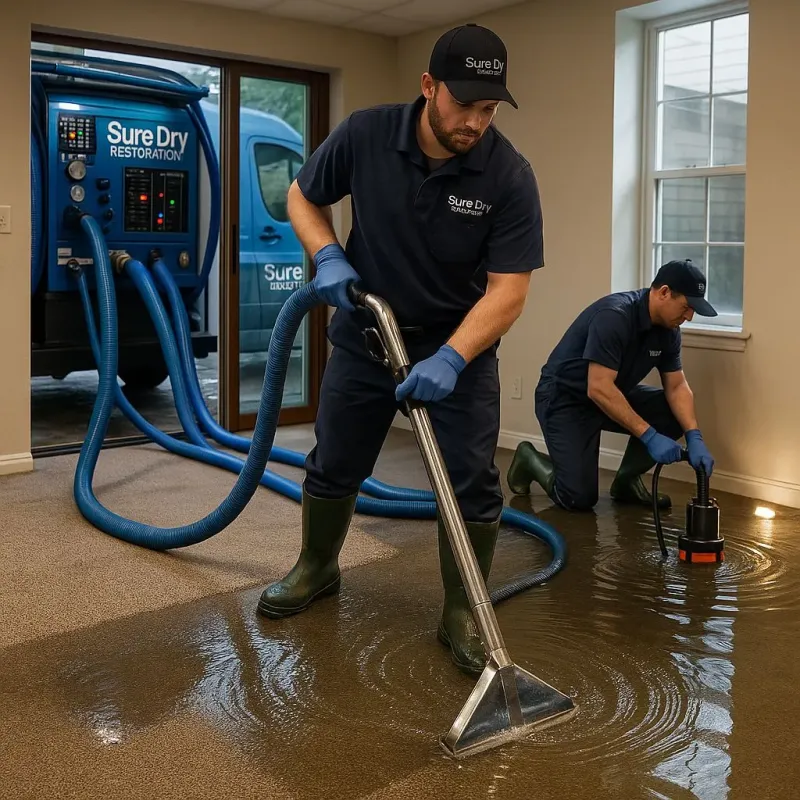 Water Extraction and Removal process in Sequoyah County, OK